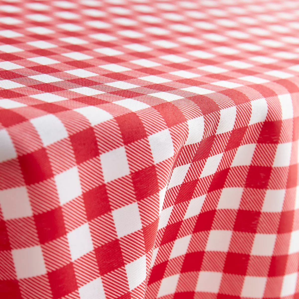 Nappe rectangulaire anti tache (140 x 200 cm) Elise Rouge