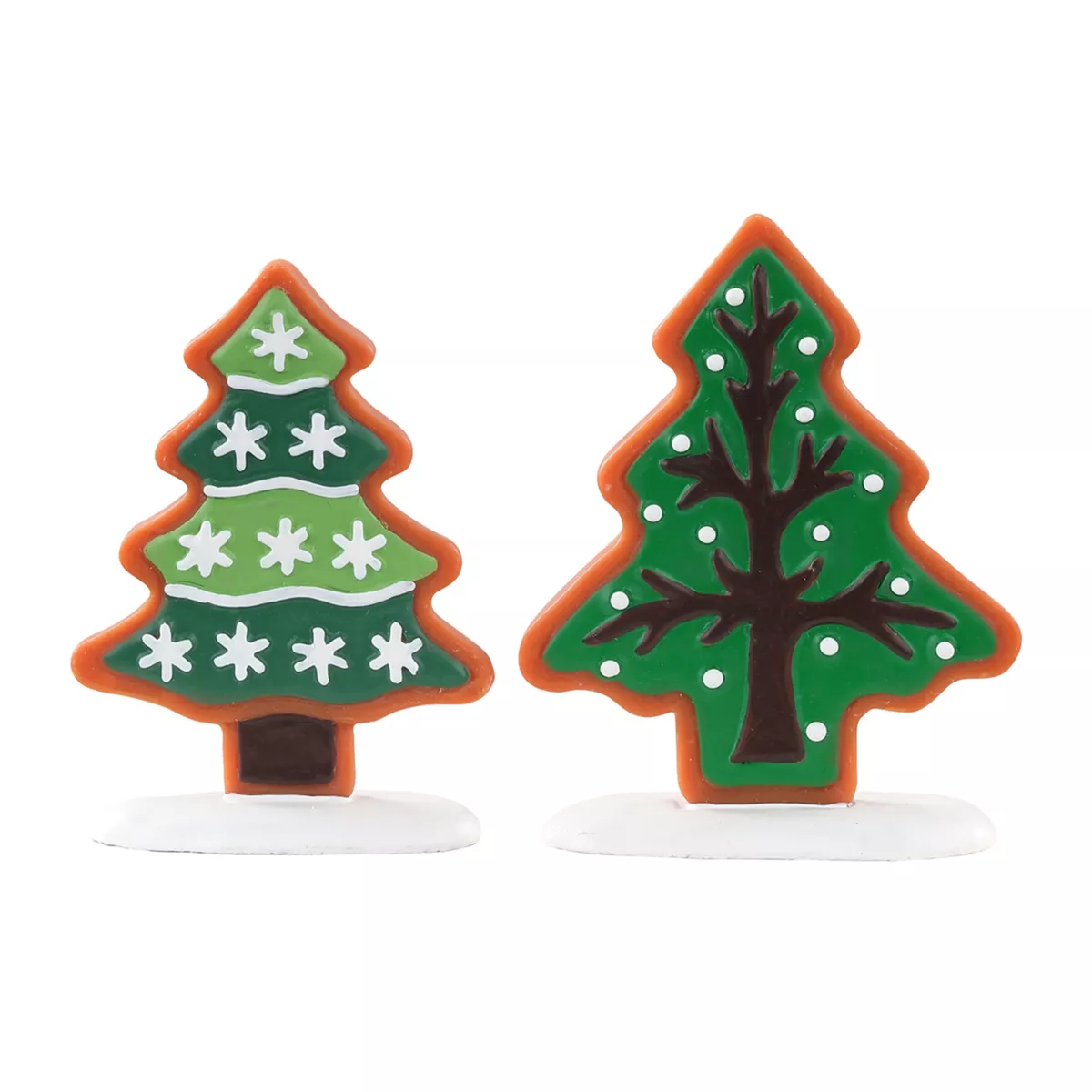 Accessorio Lemax (H6 cm) Set di 2 alberi Biscotto dolce