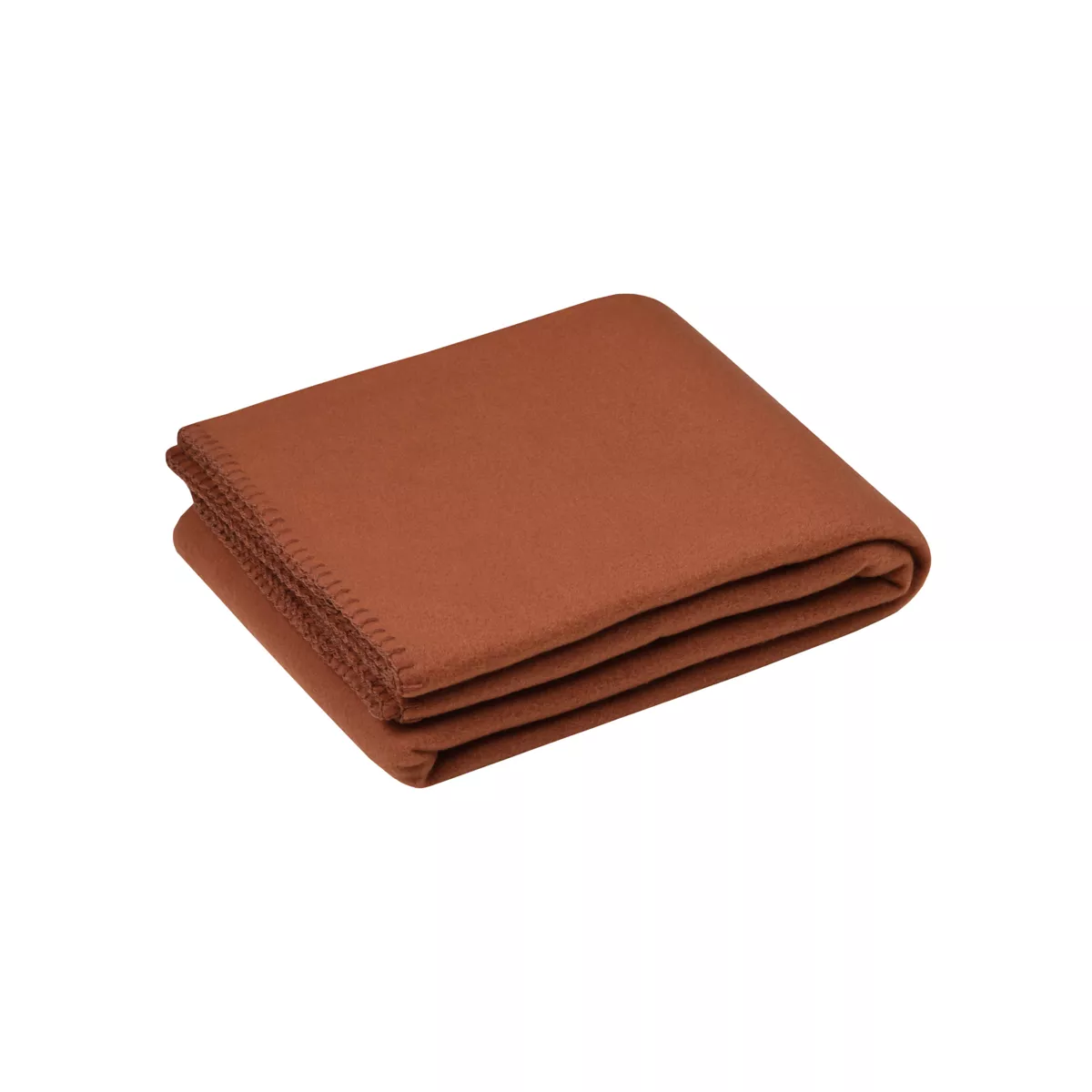 Fleece Decke (125 x 150 cm) Carlton Terrakotta