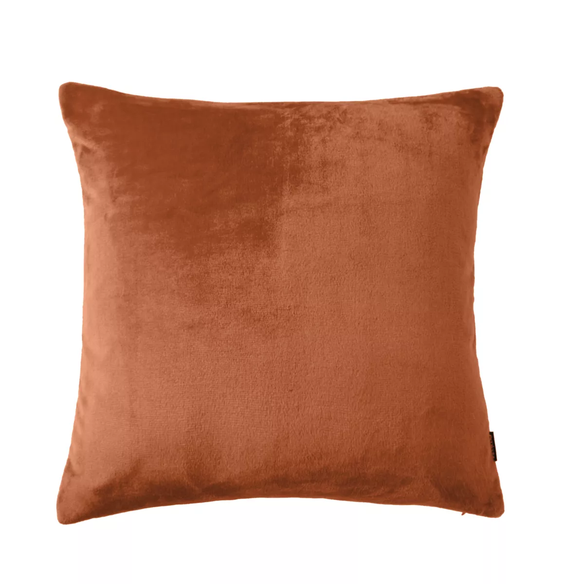 Housse de coussin carrée flanelle (60 x 60 cm) Didou Cuivre