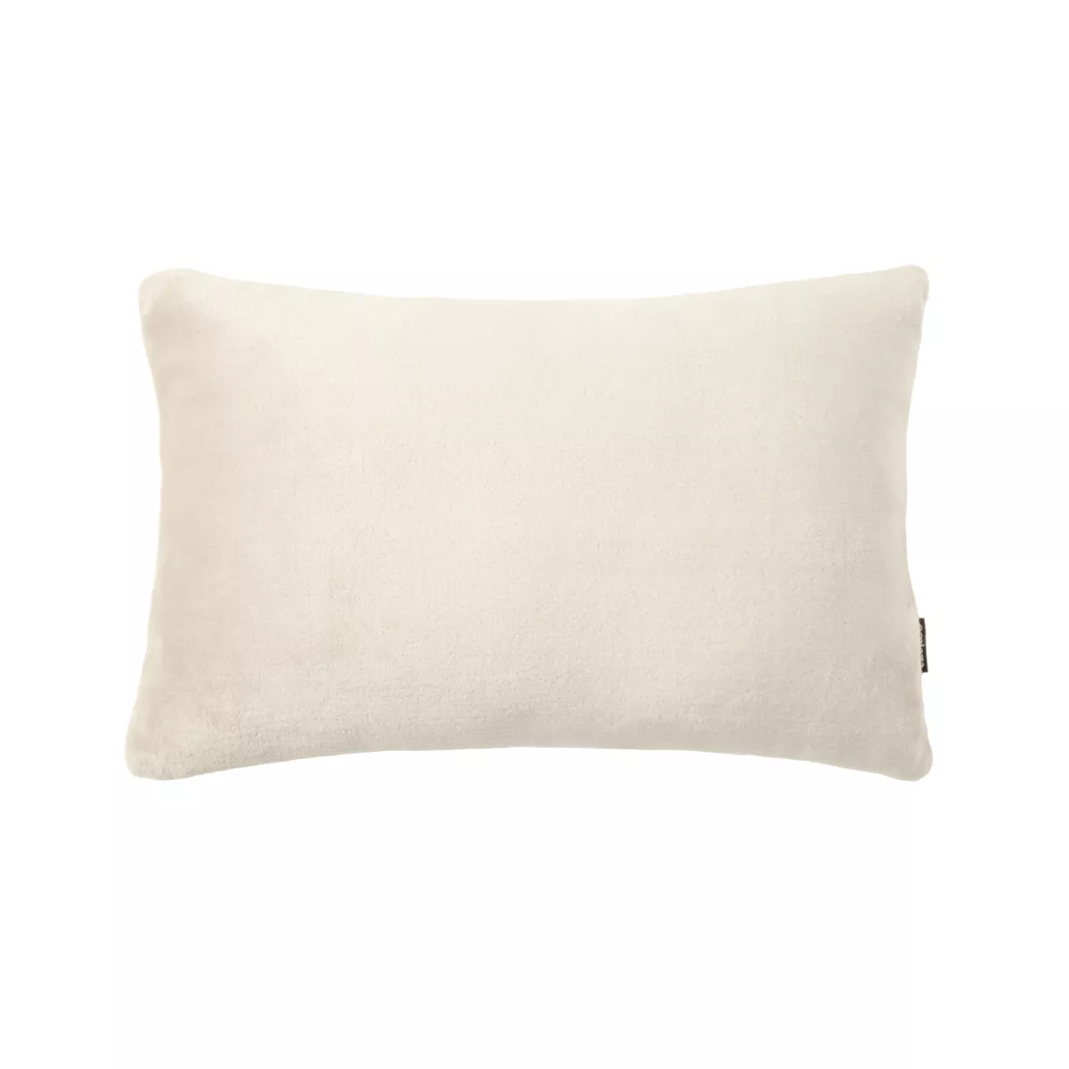 Housse de coussin rectangulaire flanelle (40 x 60 cm) Didou Beige grège