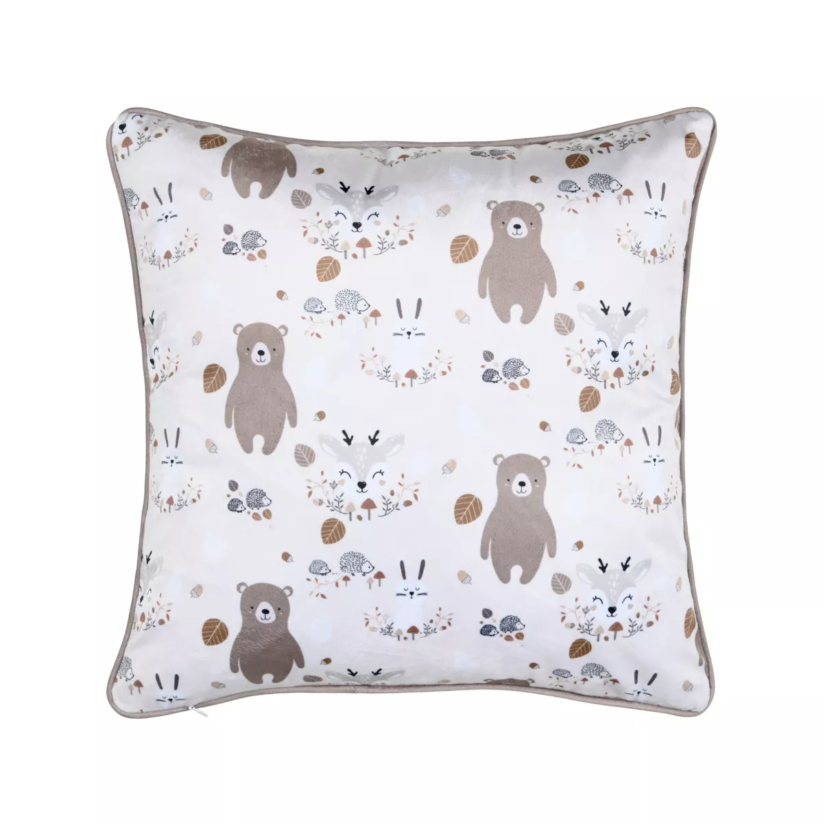 Coussin enfant carré (40 x 40 cm) Gabin Taupe