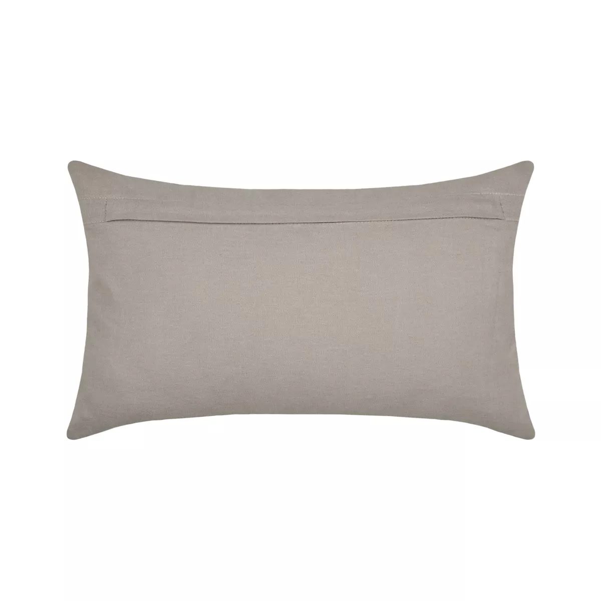 Coussin rectangulaire coton (30 x 50 cm) Hemera Taupe