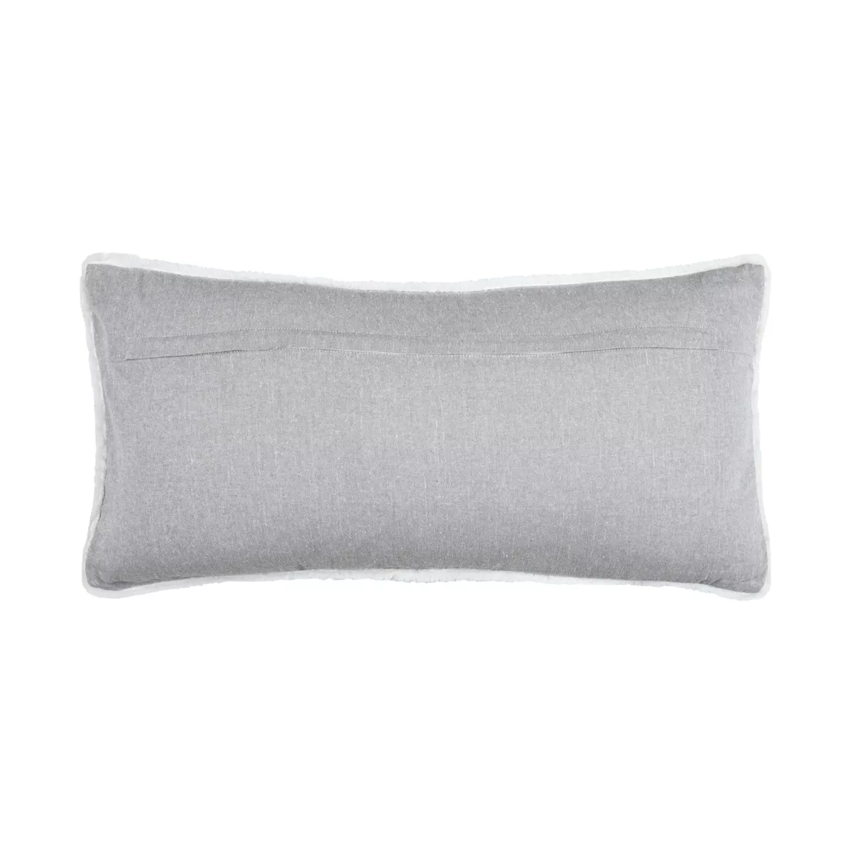 Cuscino rettangolare in velluto (35 x 70 cm) Gresy Grigio