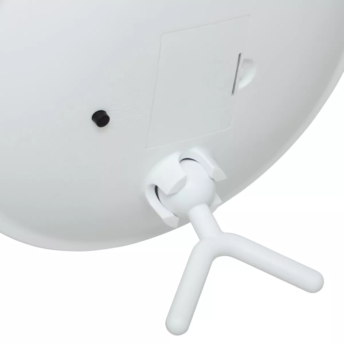 Vergrotende staande LED spiegel (D18,3 cm) Nota Wit