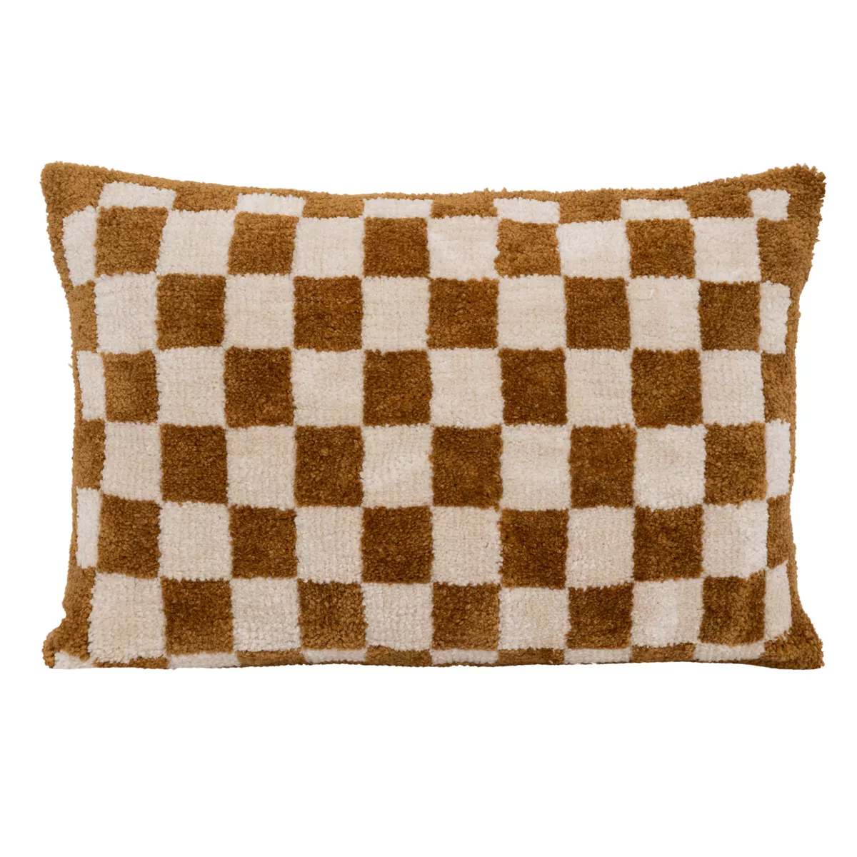 COUSS TUFT DAMIER COR OC 38X58