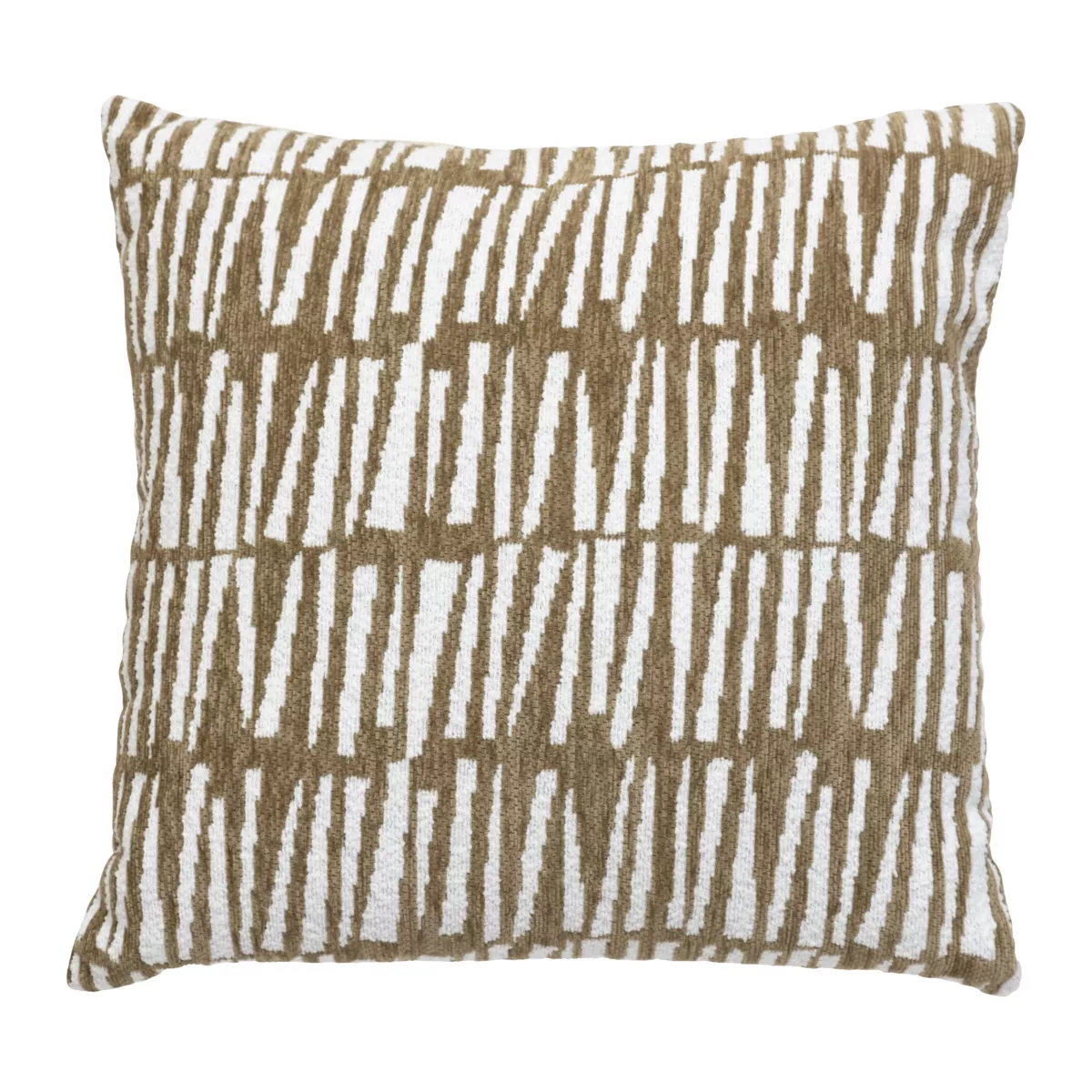 Fodera per cuscino quadrata (40 x 40 cm) Jeni Verde cachi