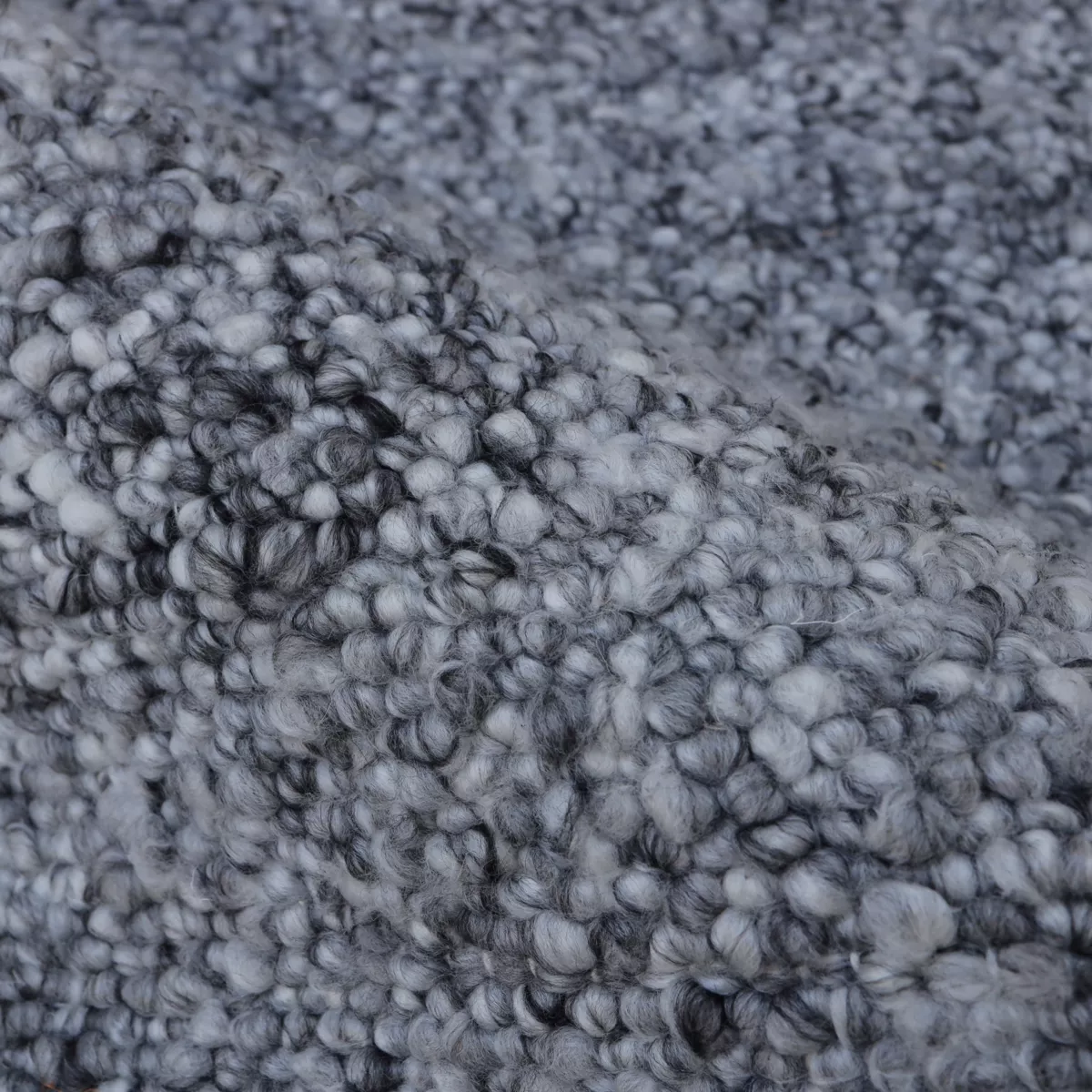 Tappeto da soggiorno rettangolare in materiale riciclato (160 x 230 cm) Sabana Grigio