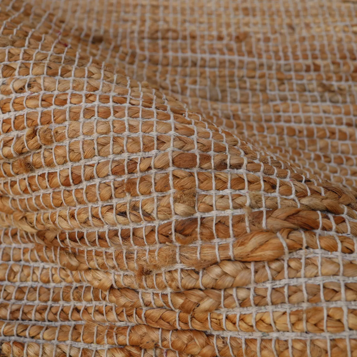 EM - Tapis 160x230 cm jute et coton JAYA 