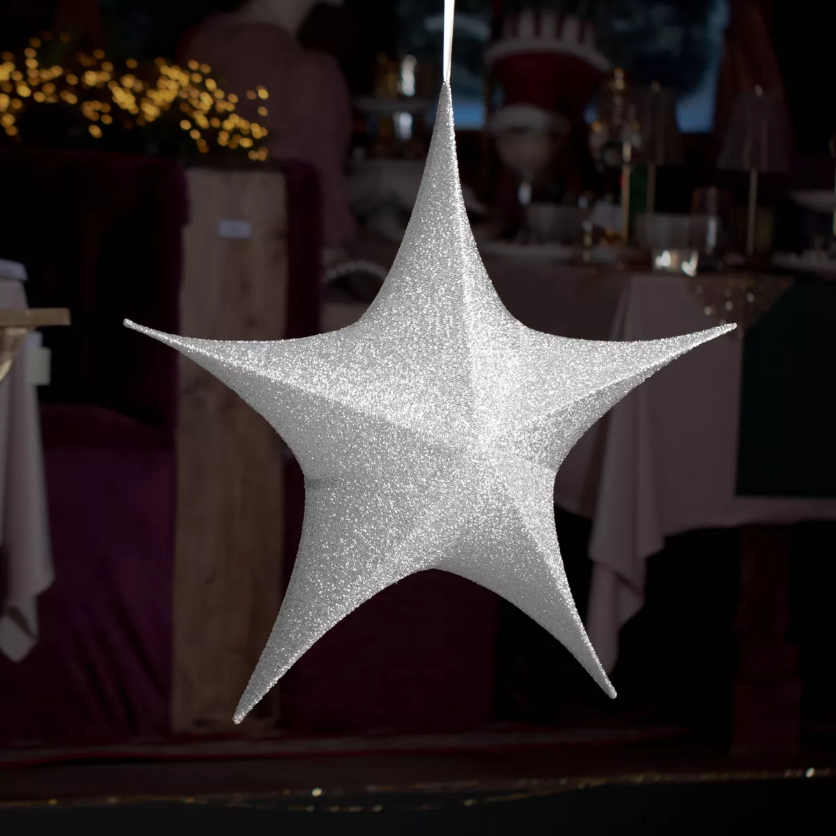 Stella di Natale da appendere (D180 cm) Christmas Argento