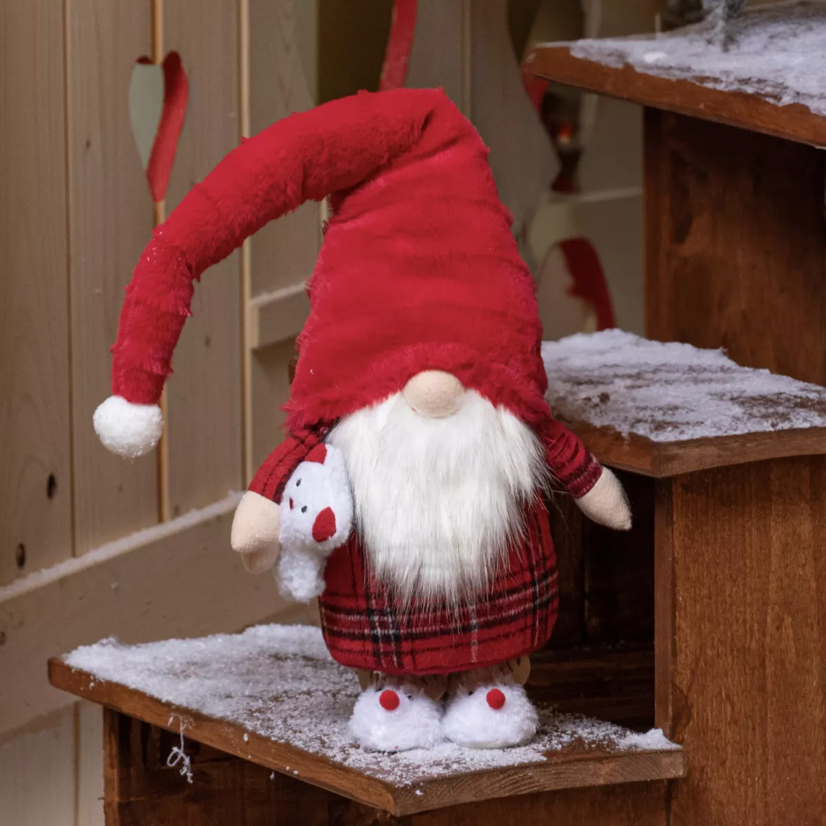 Folletto di Natale (H65 cm) Tilki Dormiente in pigiama