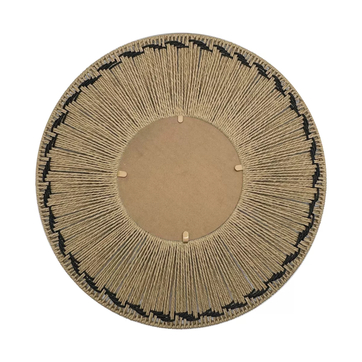 Espejo de pared redondo de cuerda (D65 cm) Tuvalu Natural