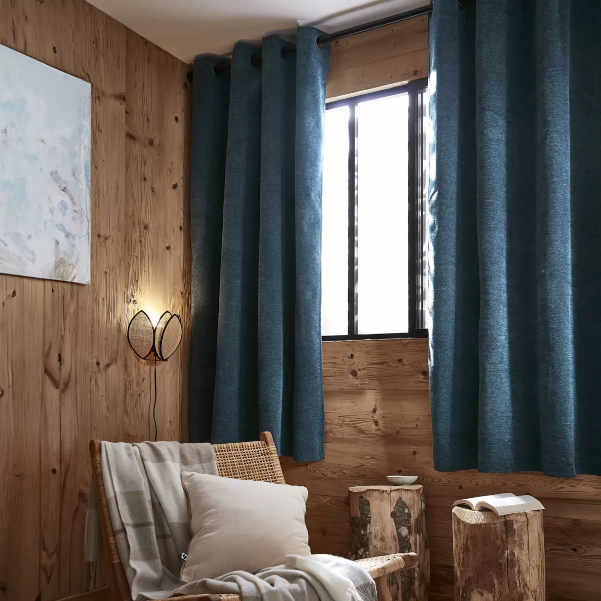 Tenda termica (140 x 180 cm) Bjorn Blu notte
