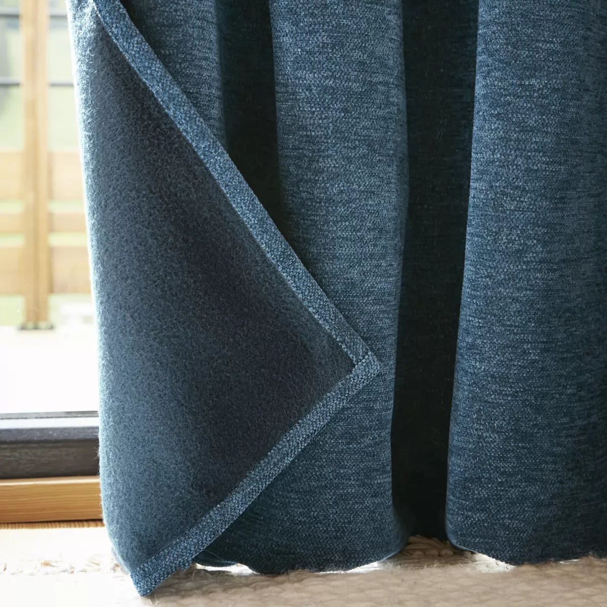 Verdunkelnder Thermovorhang Total Blackout (140 x 180 cm) Magnus Nachtblau