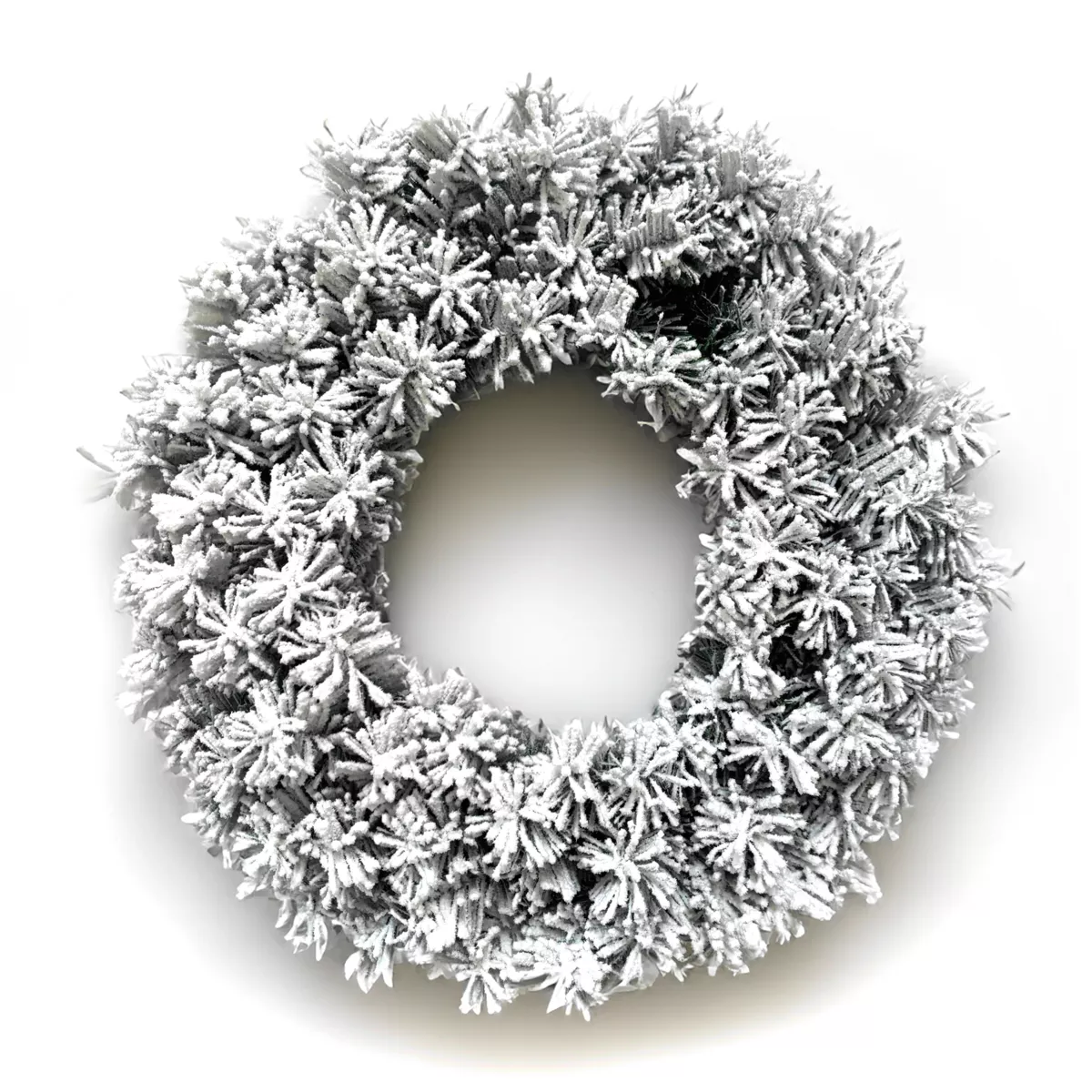 Couronne Royal Vert enneigŽe D 40 CM