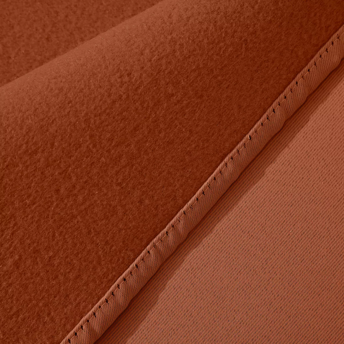 Halbverdunkelnder Thermovorhang (280 x 260 cm) Calore Terrakotta