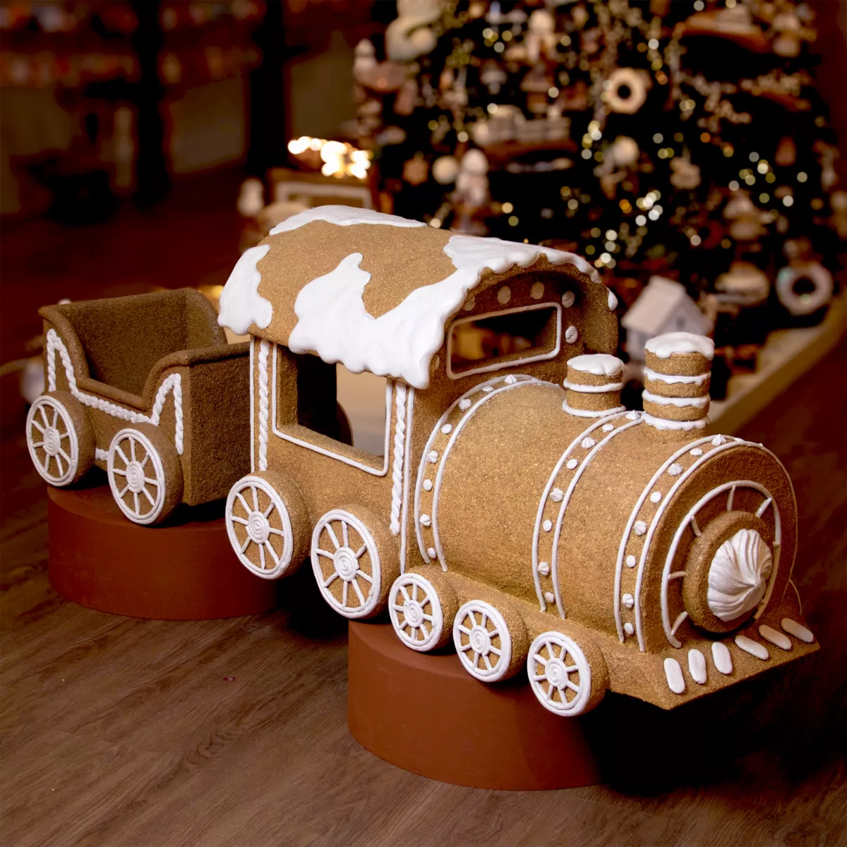 Weihnachtszug XXL (114 x H68 cm) Pain d'épices Gourmand