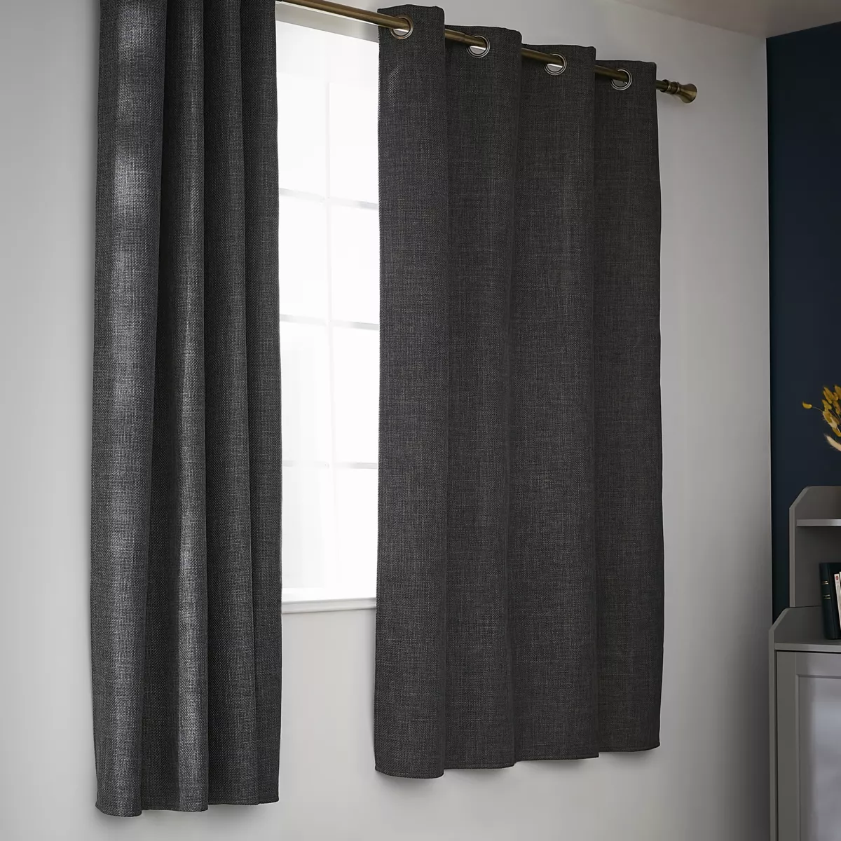 Isolerend verduisteringsgordijn (140 x 180 cm) Alba Antraciet