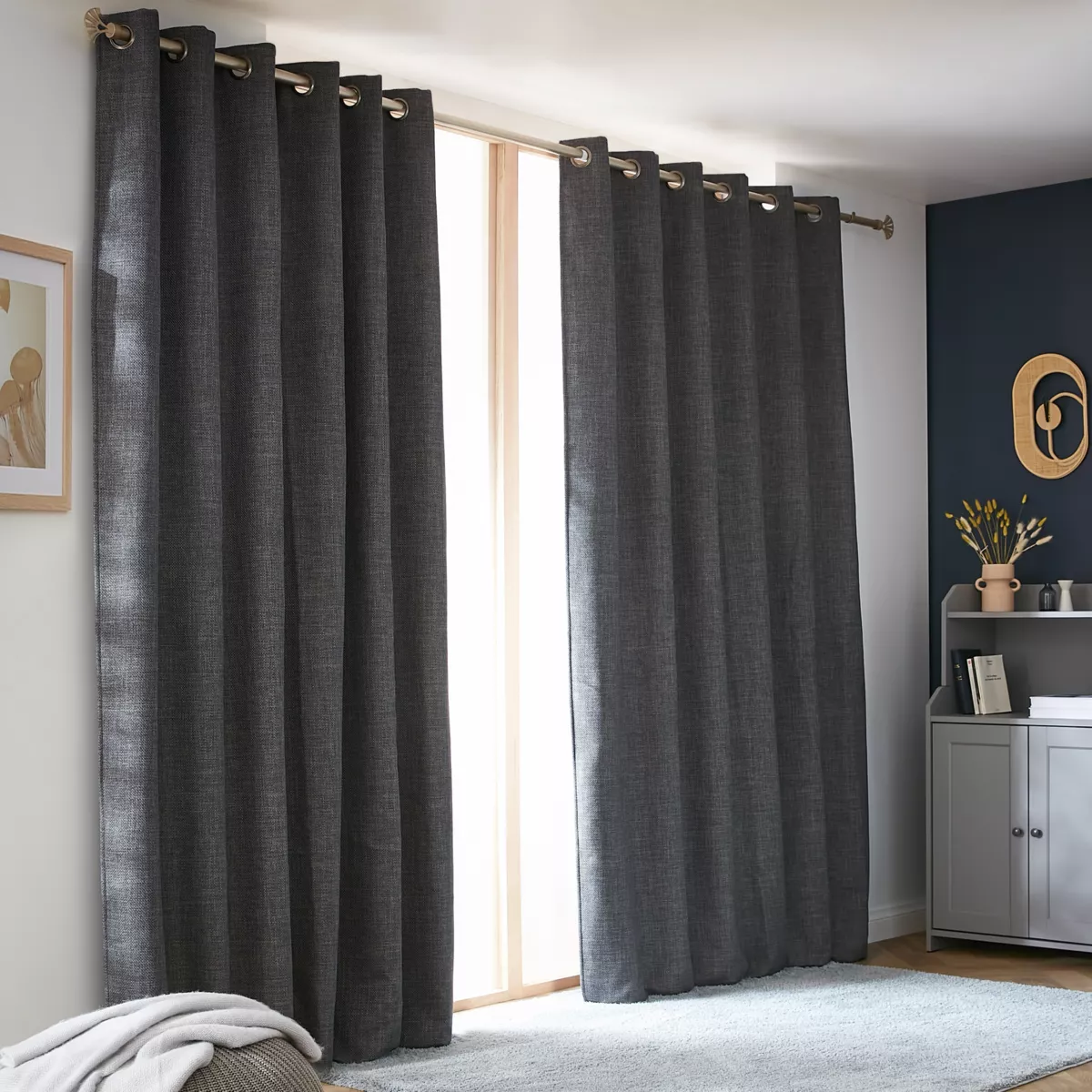 Tenda oscurante termica (180 x 260 cm) Alba Grigio antracite