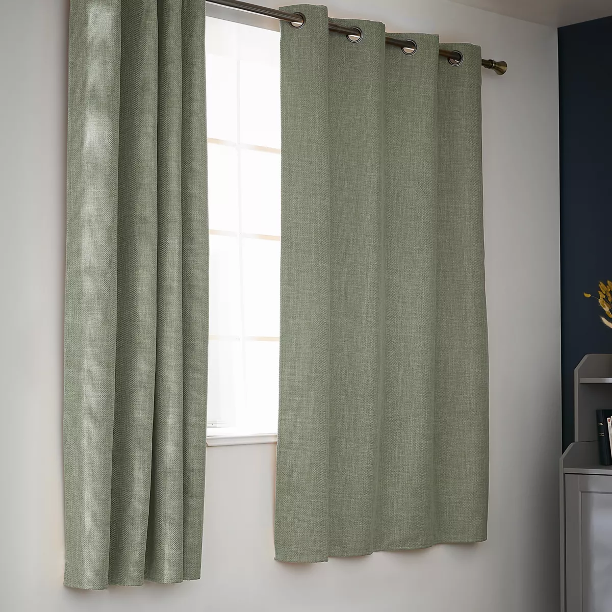 Tenda oscurante termica (140 x 180 cm) Alba Verde rosmarino