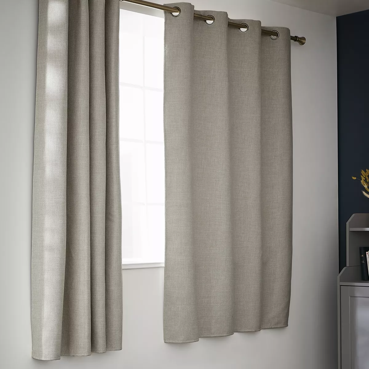 Rideau obscurcissant thermique (140 x 180 cm) Alba Taupe