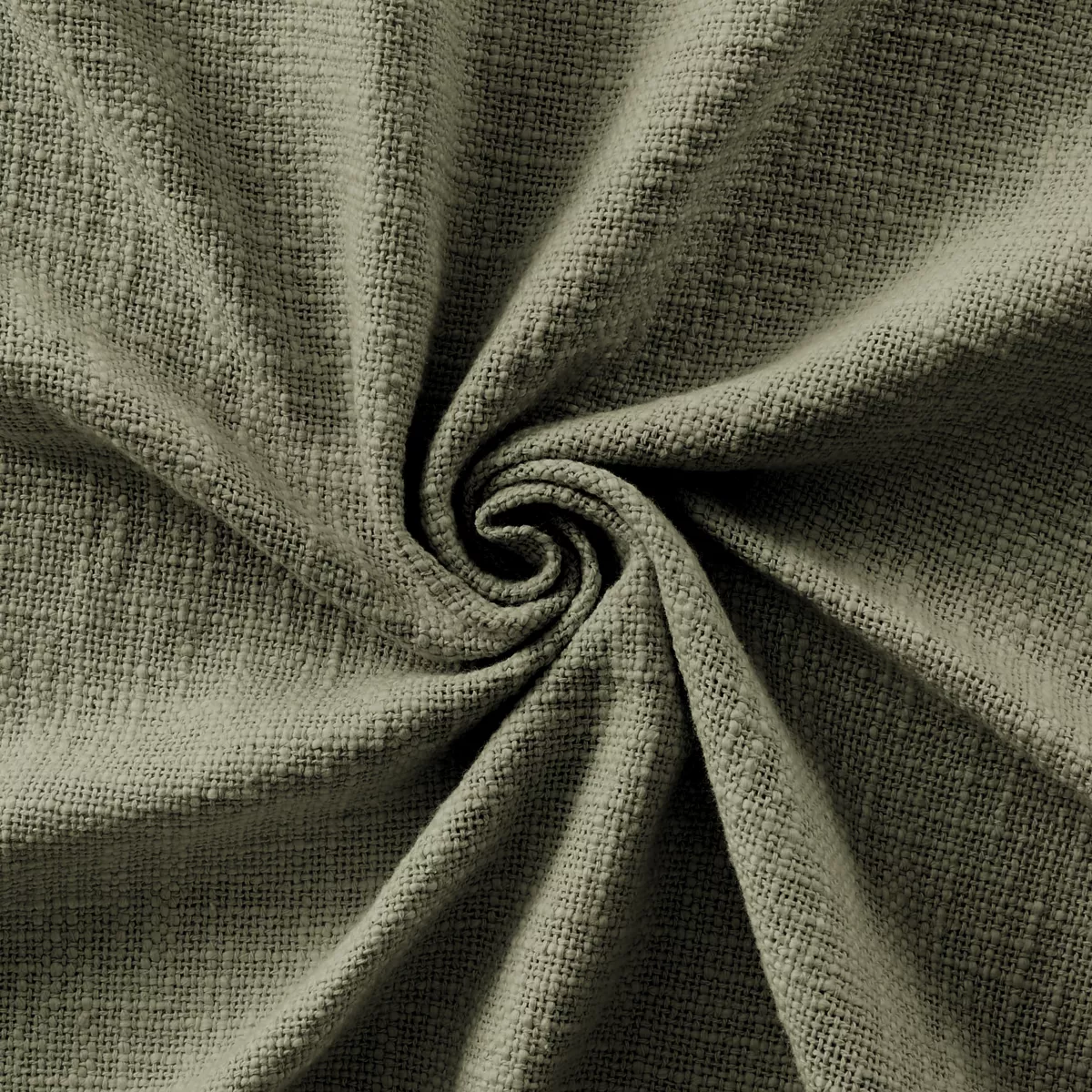 Tenda cotone regolabile (140 x max 270 cm) Sixtine Verde rosmarino