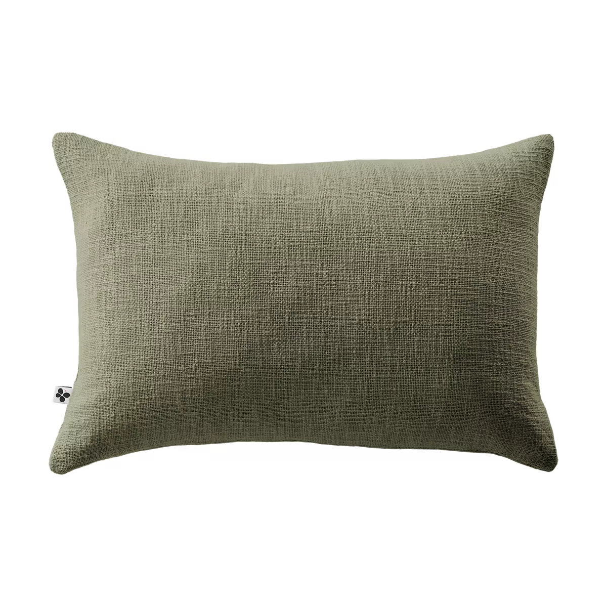 Coussin dŽhoussable 40 x 60 cm Slub SIXTINE Thym