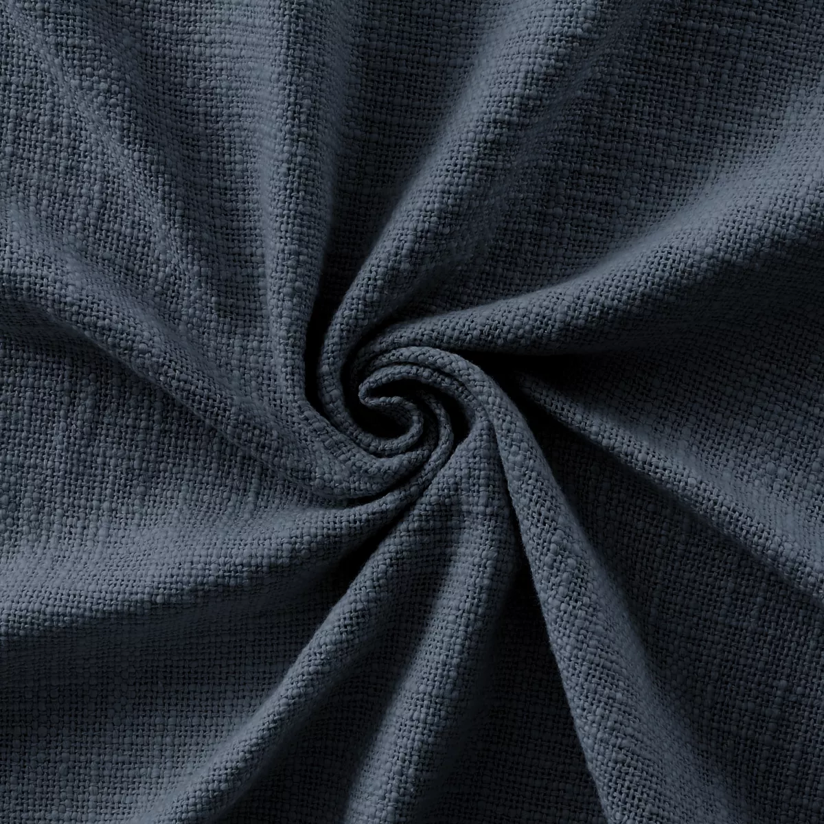 Katoenen plaid (180 x 220 cm) Sixtine Nachtblauw