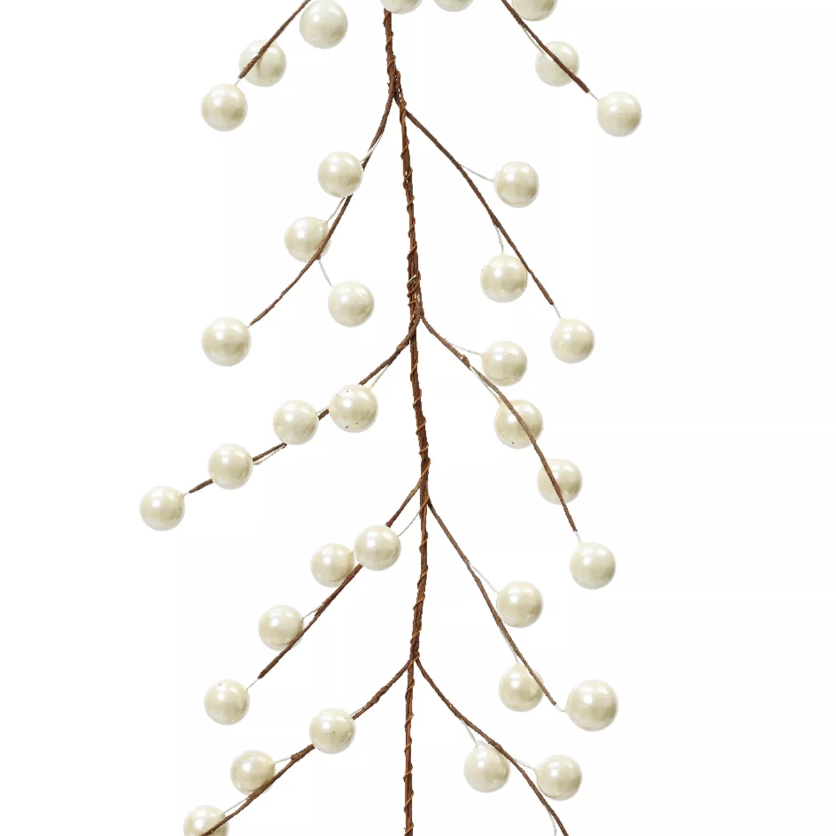 Guirlande de baies (130 cm) Christmas nature Perle