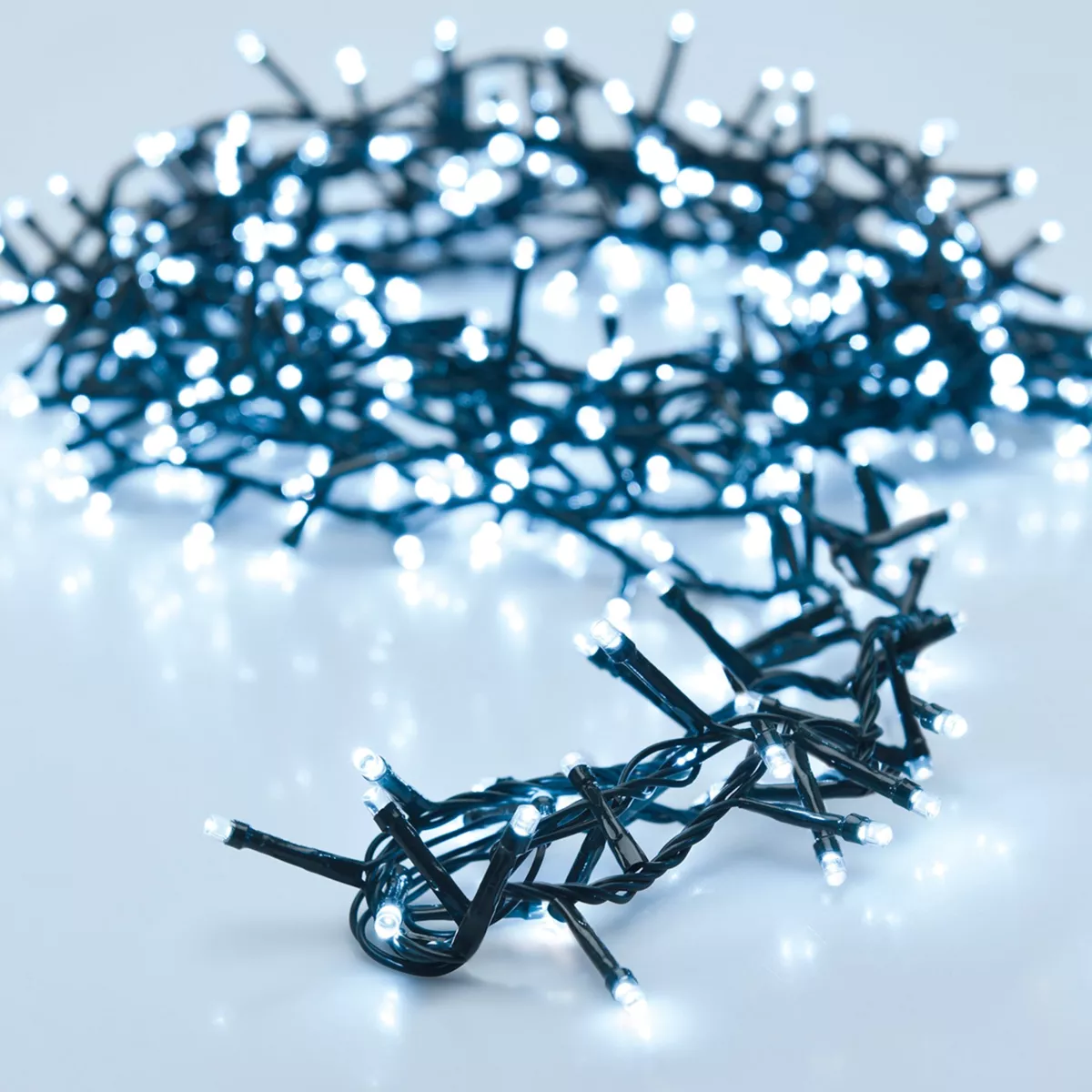 Luces de Navidad Lujo 22,50 m Blanco frío 1000 LED