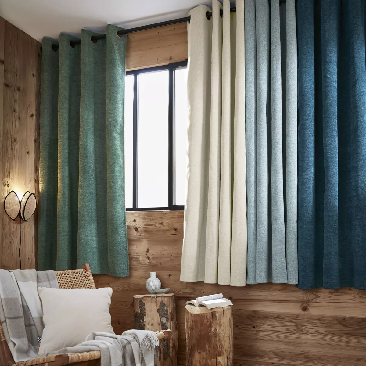 Tenda termica Total blackout (140 x 180 cm) Magnus Grigio titanio