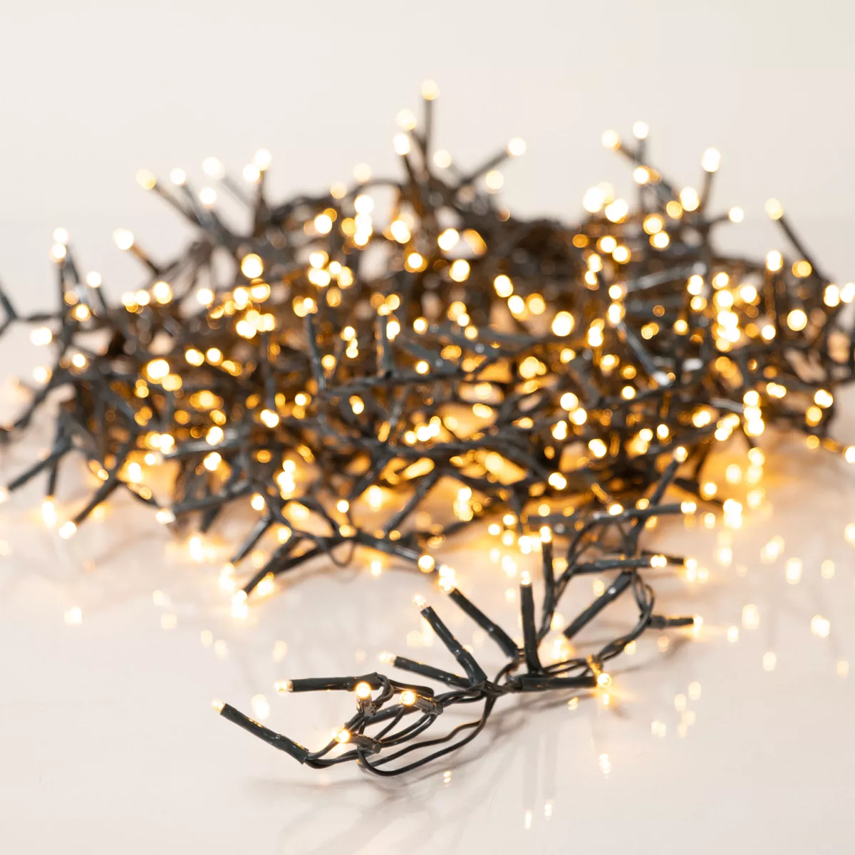 Lichtslinger 45 m 2000 LED kabel groen NewLuxe Warm wit goud