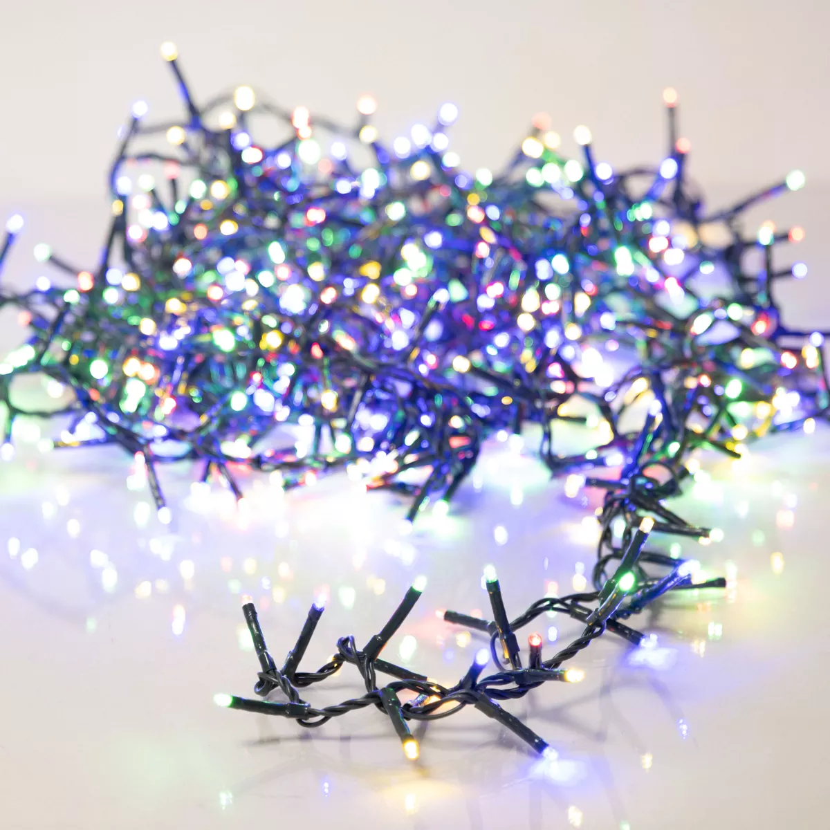 Lichtslinger 45 m 2000 LED groene kabel NewLuxe Multicolor