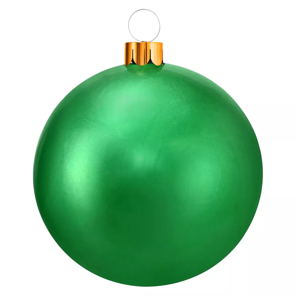 Grande boule de Noël gonflable (D65 cm) Vert