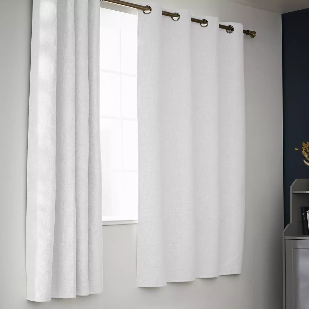Rideau obscurcissant thermique (140 x 180 cm) Alba Blanc