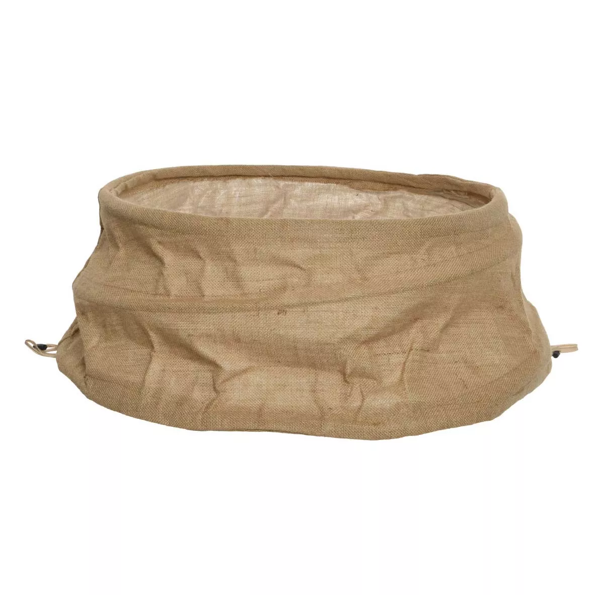 Kerstboommand Jute naturelkleur