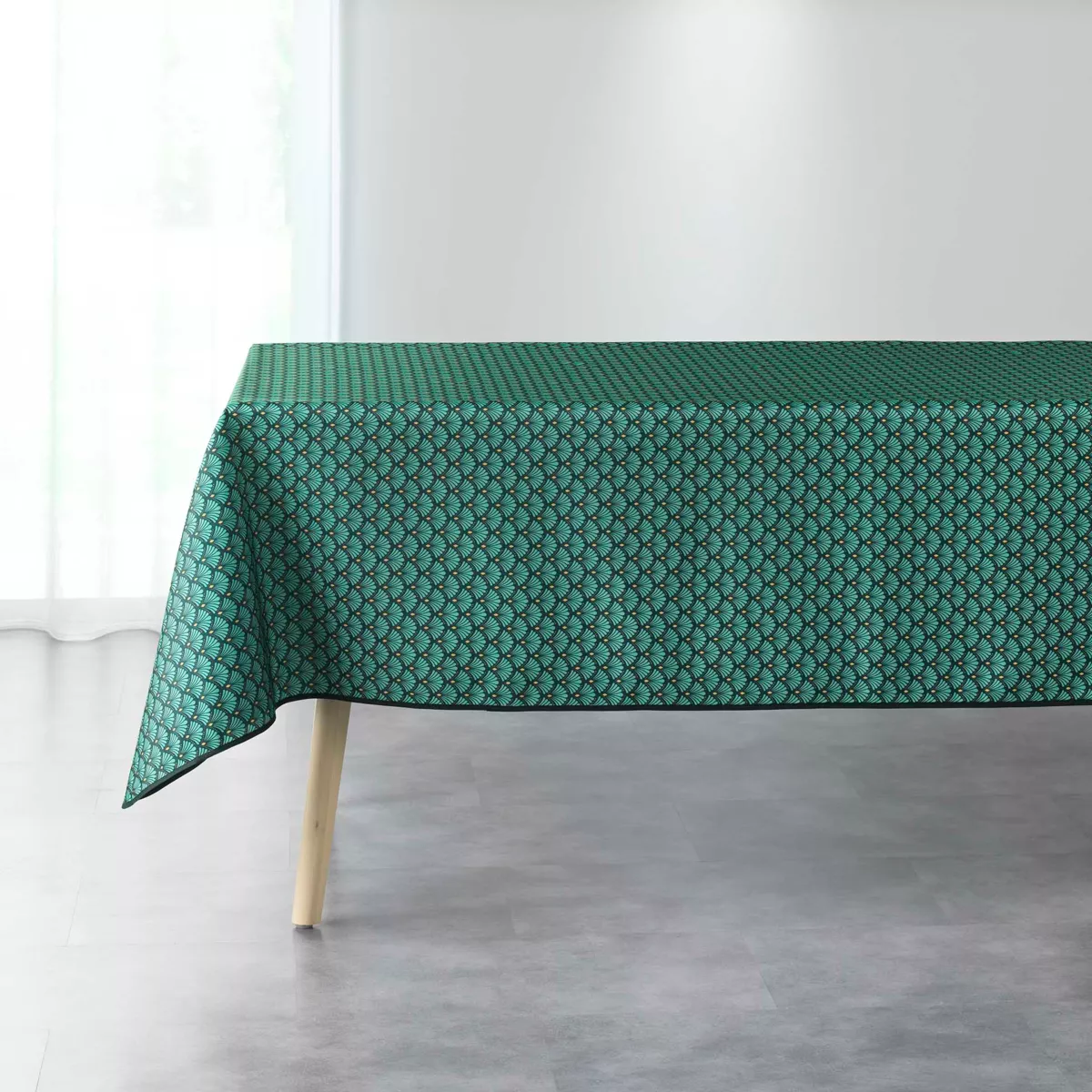 Nappe rectangulaire anti tache (150 x 240 cm) Artchic Verte
