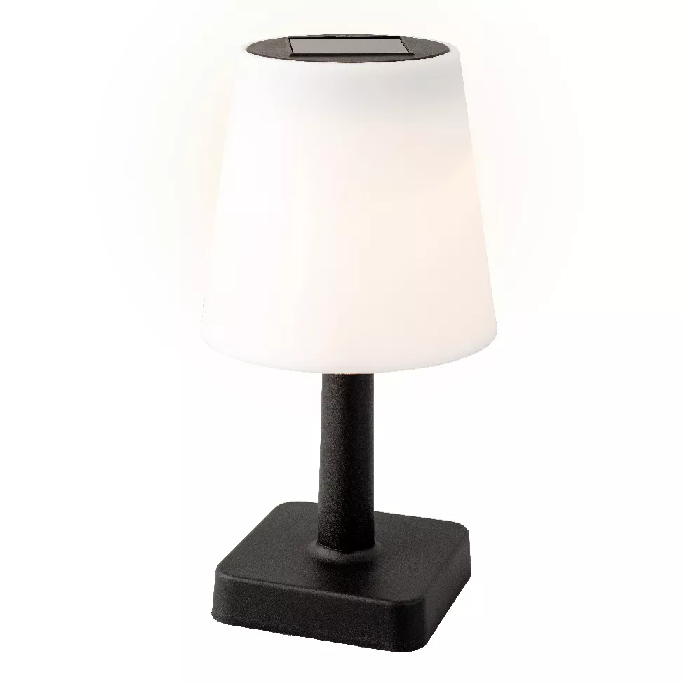 Lampada da tavolo senza fili ricaricabile USB LED (H23 cm) Soho Nero