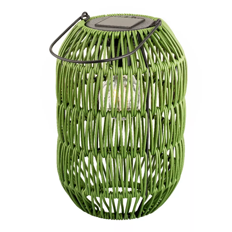 Lanterne de jardin solaire LED (H24,5 cm) Toscane Vert