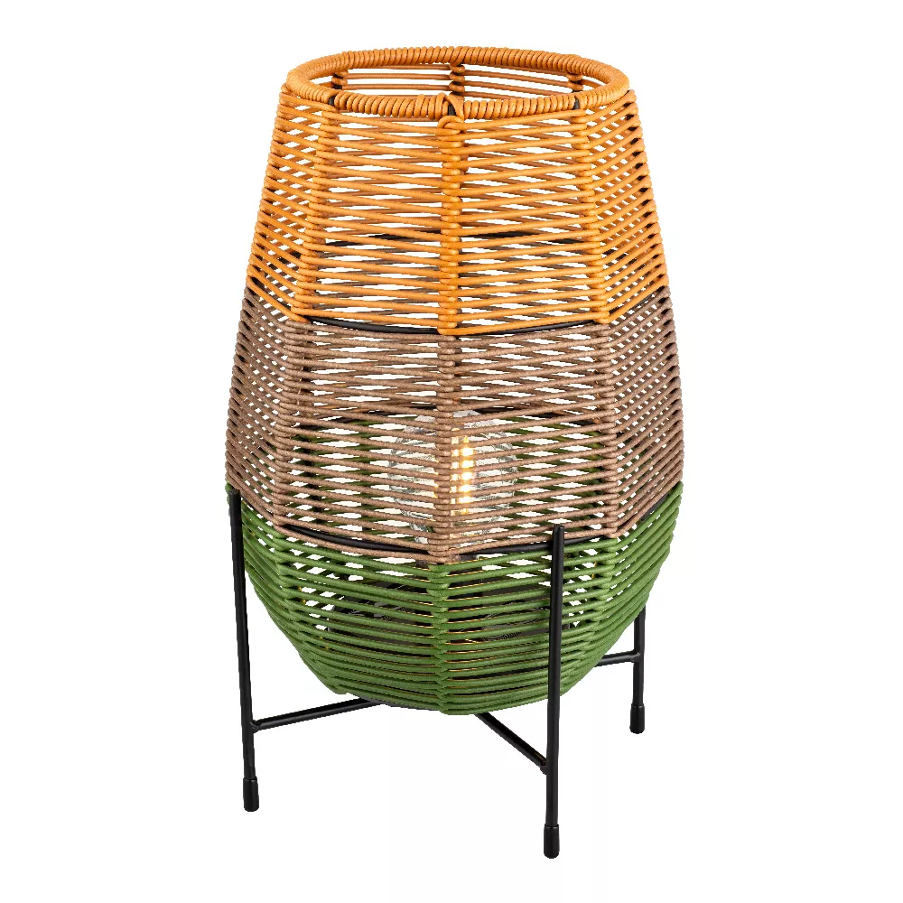 Lampe de table solaire LED (H31 cm) Vernazza Multicolore