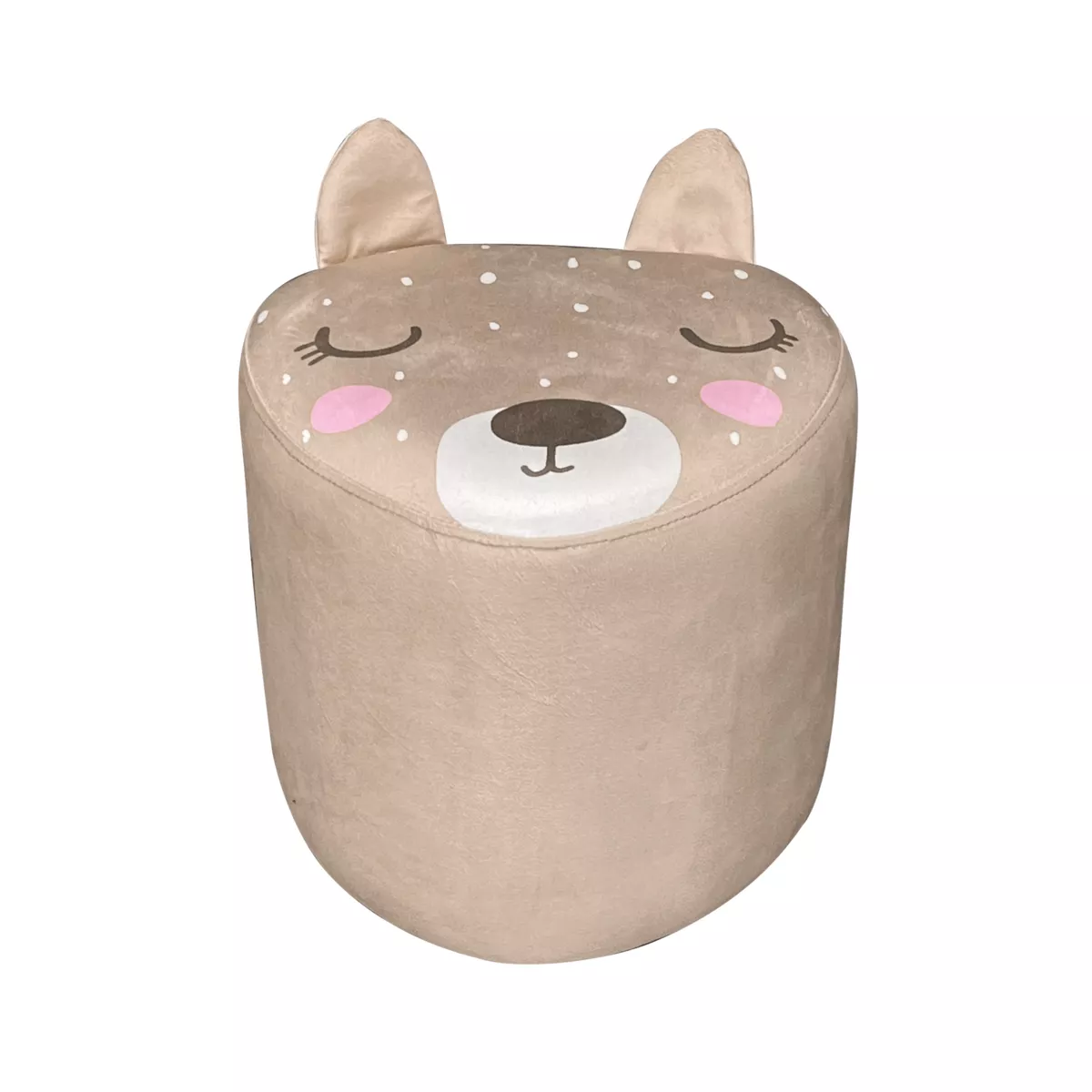 Kinderpouf (H25 cm) Rehkitz Rosa