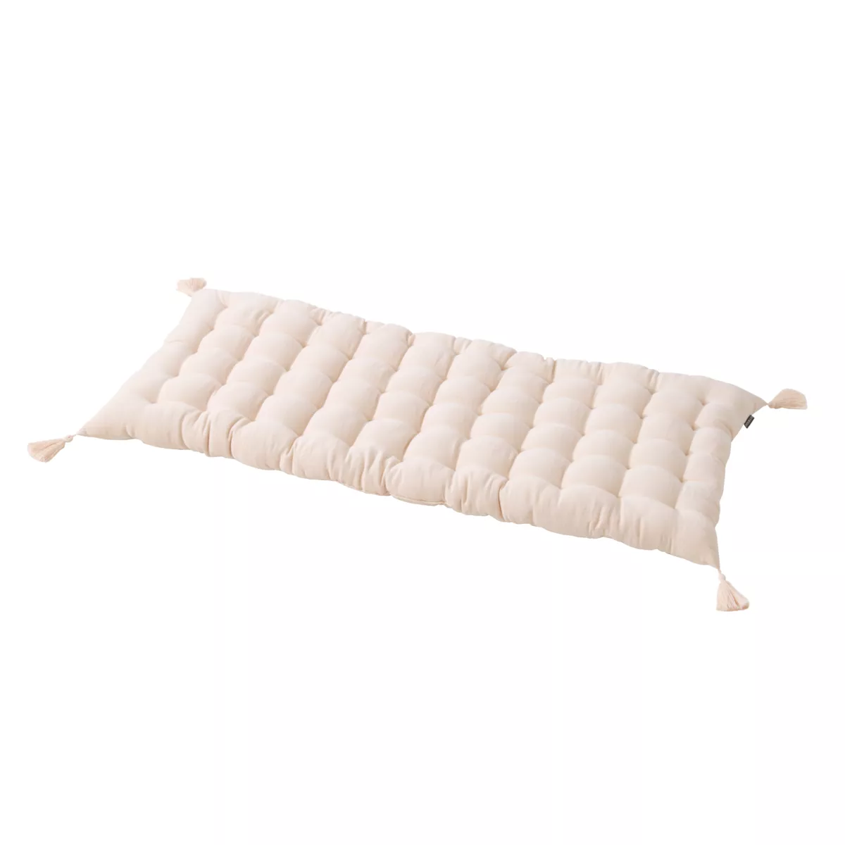 Matelas de sol gaze de coton (60 x 120 cm) Gaïa Rose poudré