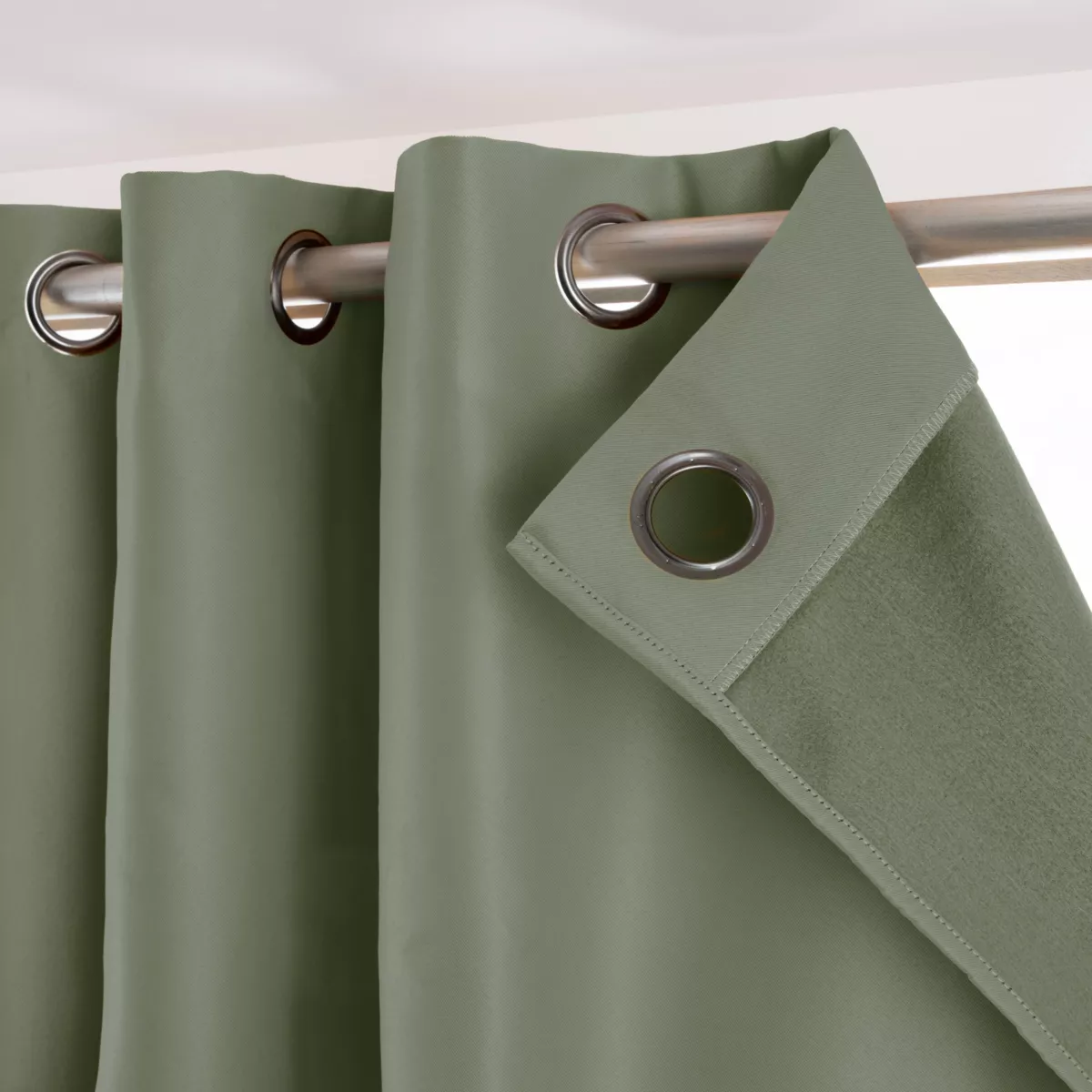 Tenda oscurante termica (180 x 260 cm) Calore Verde cachi