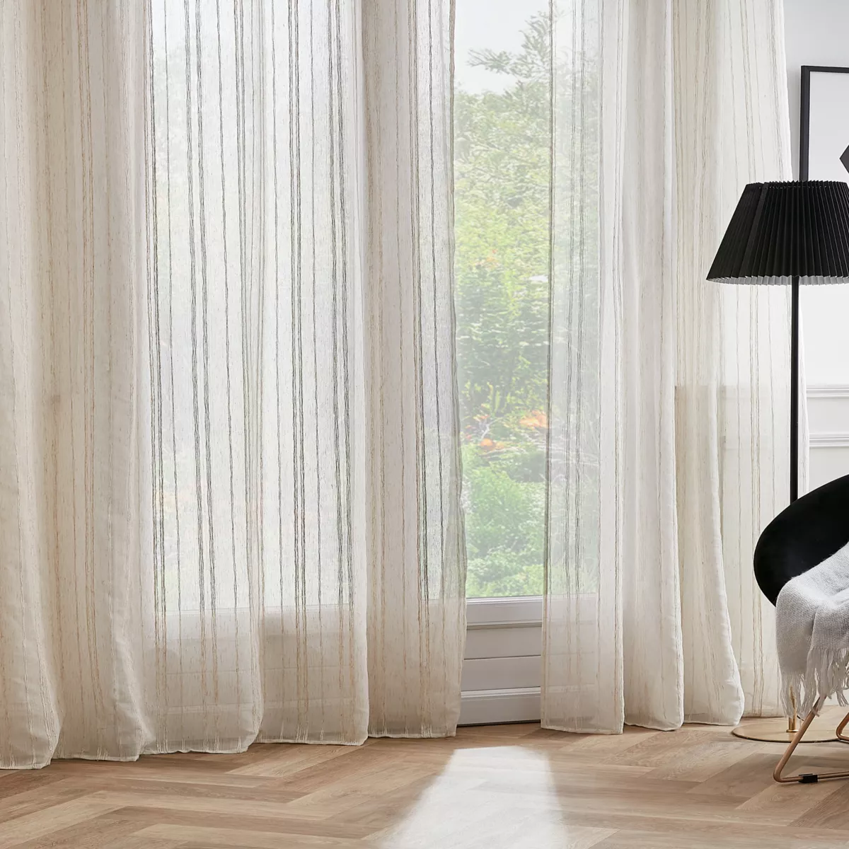Visillo con ojales (180 x 240 cm) Théo Beige