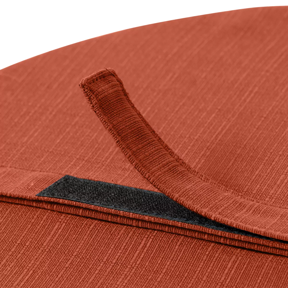 Coussin de chaise extérieur rond (40 cm) Sunset Terracotta
