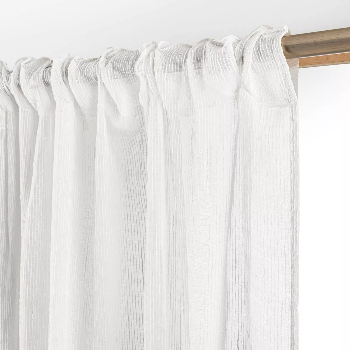 Visillo con cinta fruncida (140 x 240 cm) Raphaël Blanco