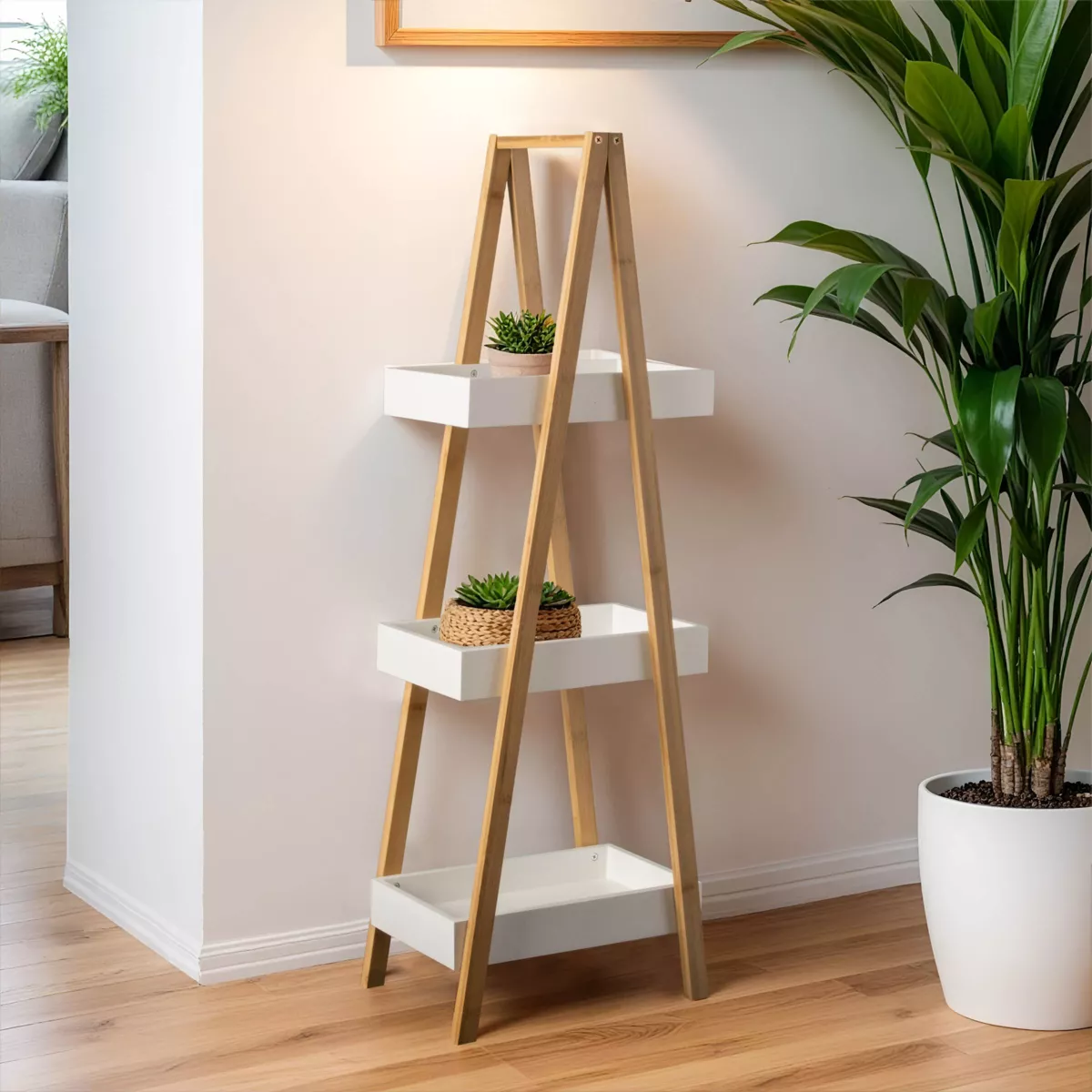Etagère 3 niveaux H 84 cm