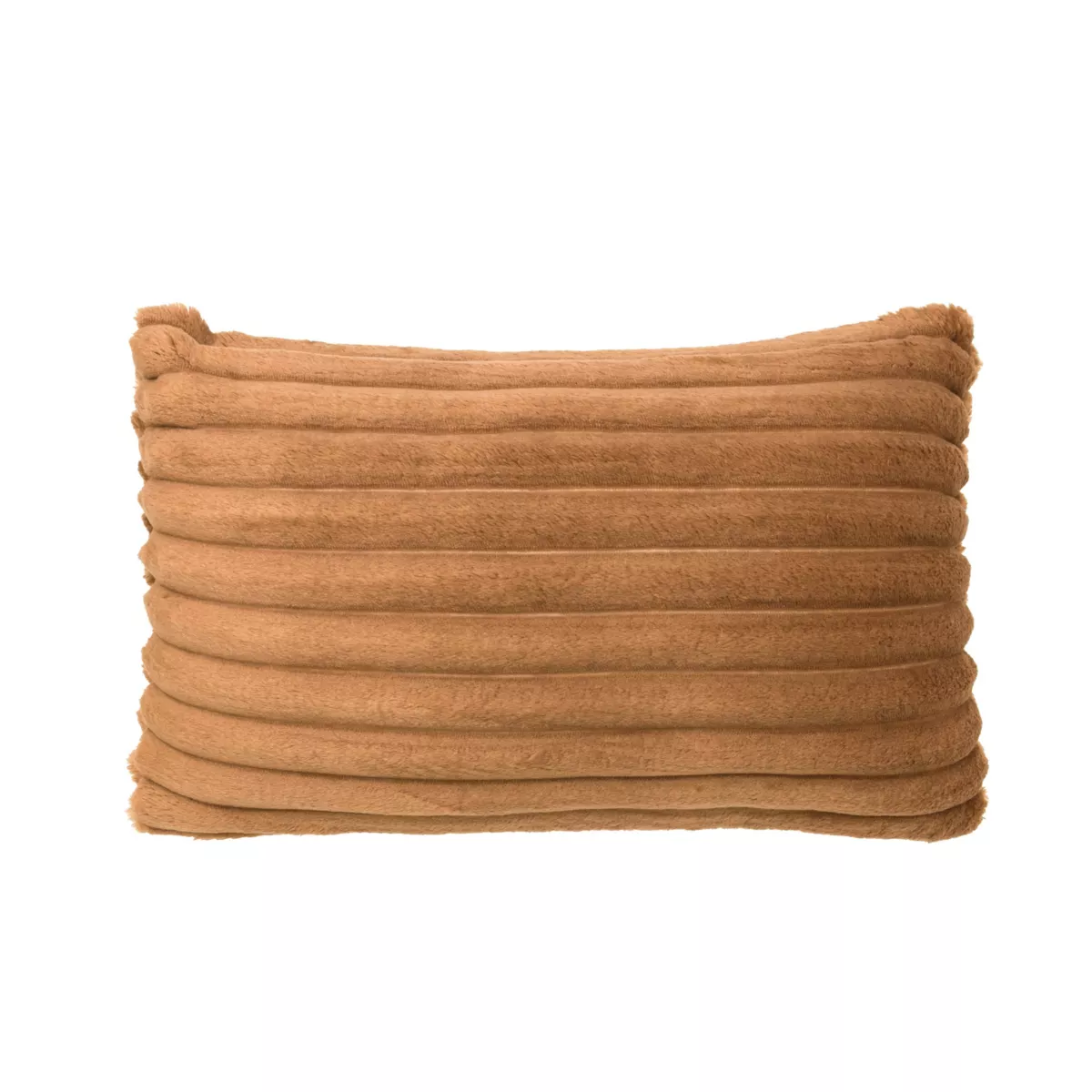 Housse de coussin rectangulaire flanelle (30 x 50 cm) Dune Camel