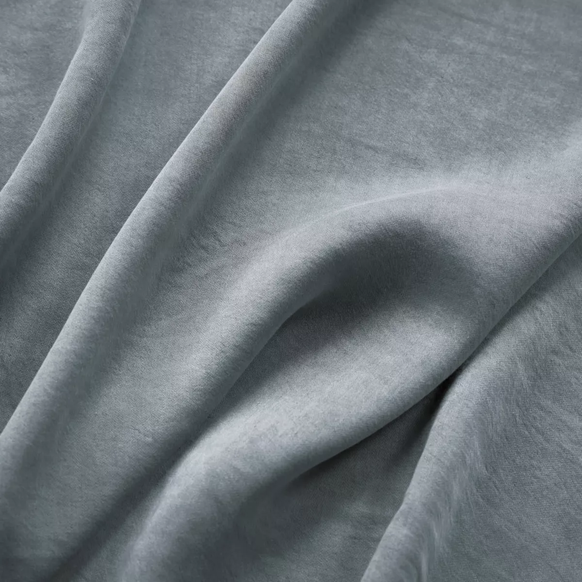 Copripiumino Tencel™ lyocell lavato (260 x 240 cm) Olivia Blu Stone