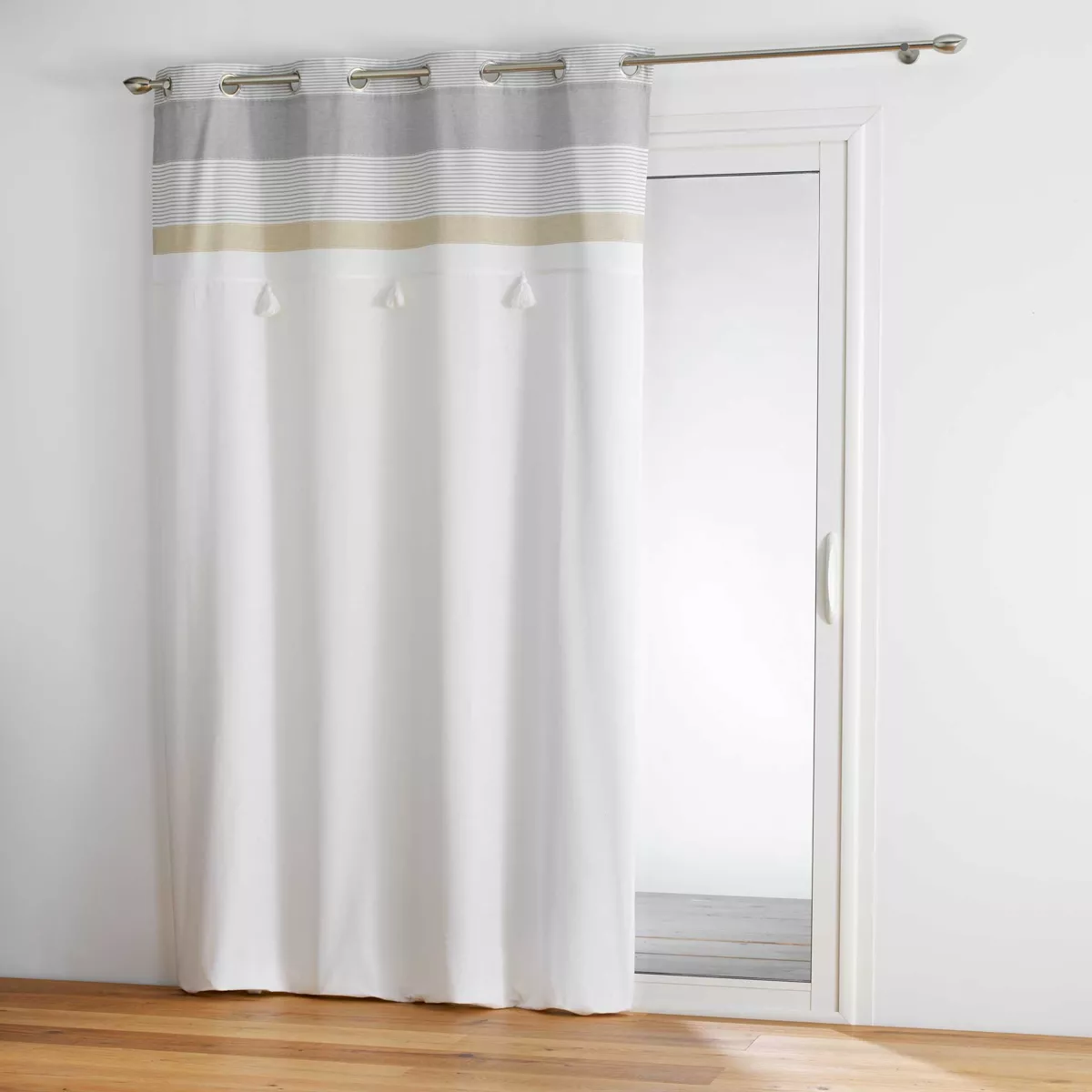 Tenda cotone (140 x 240 cm) Iliade Bianco